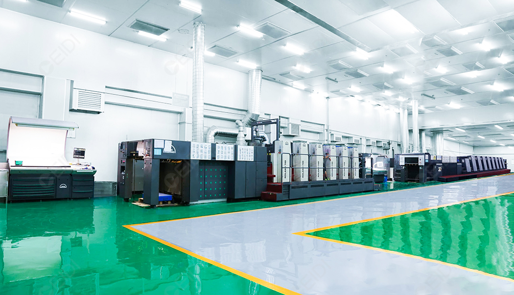 包裝印刷廠十萬級無塵車間設(shè)計裝修 CEIDI西遞